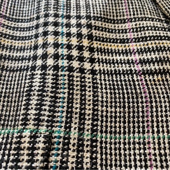Vintage Morgan Taylor Blazer! Plaid padded jacket w/ pockets. Sz: 14 - Picture 15 of 16